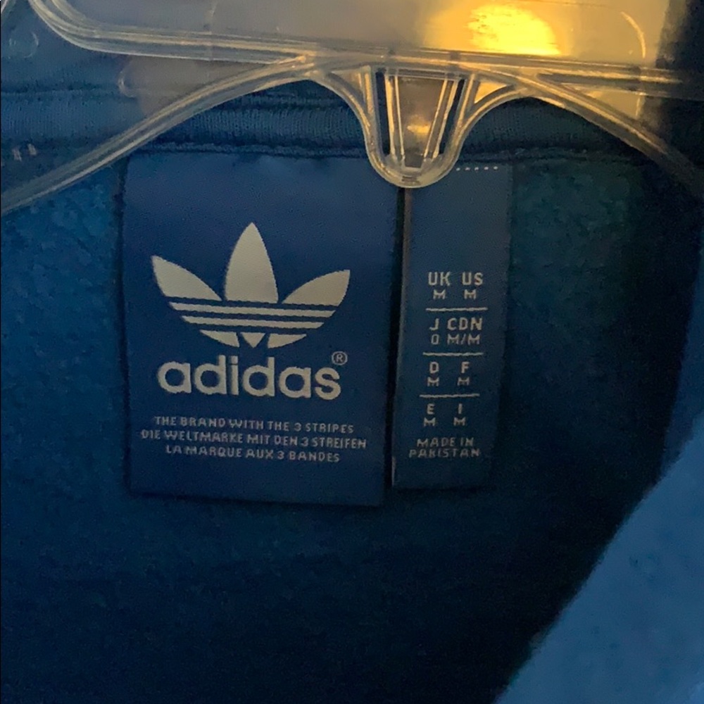 UEC Adidas Sweatshirt Hoody with Adidas Logo - Picture 2 of 2